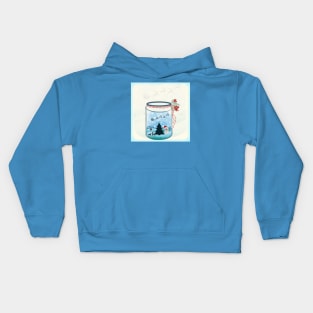 Christmas Night Kids Hoodie